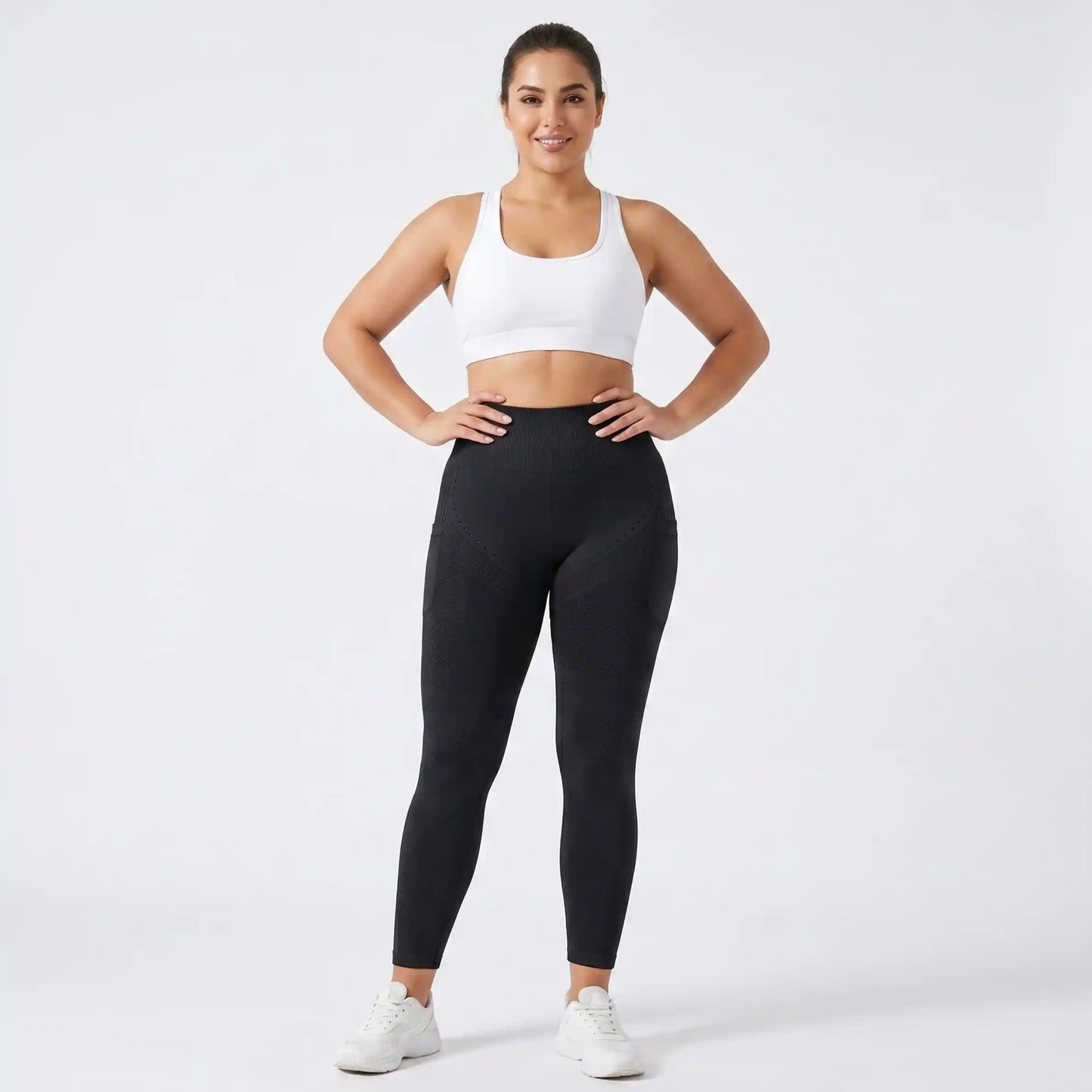 3D Leggings - Classic Black