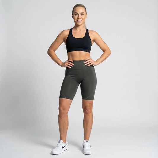 3D Short Legging – Dark Grey